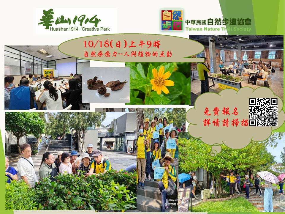 自然療癒力—人與植物的互動